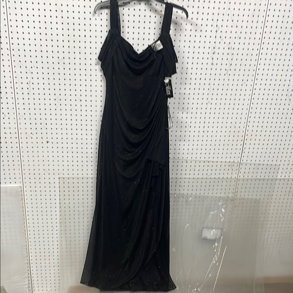 Alex Evenings Elegant Black Evening Gown